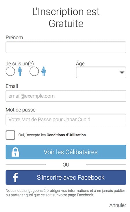 inscription japancupid
